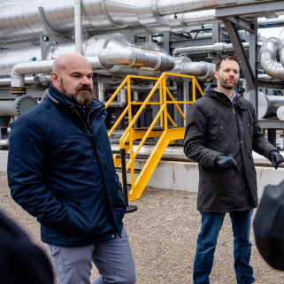 Industrial plant visit