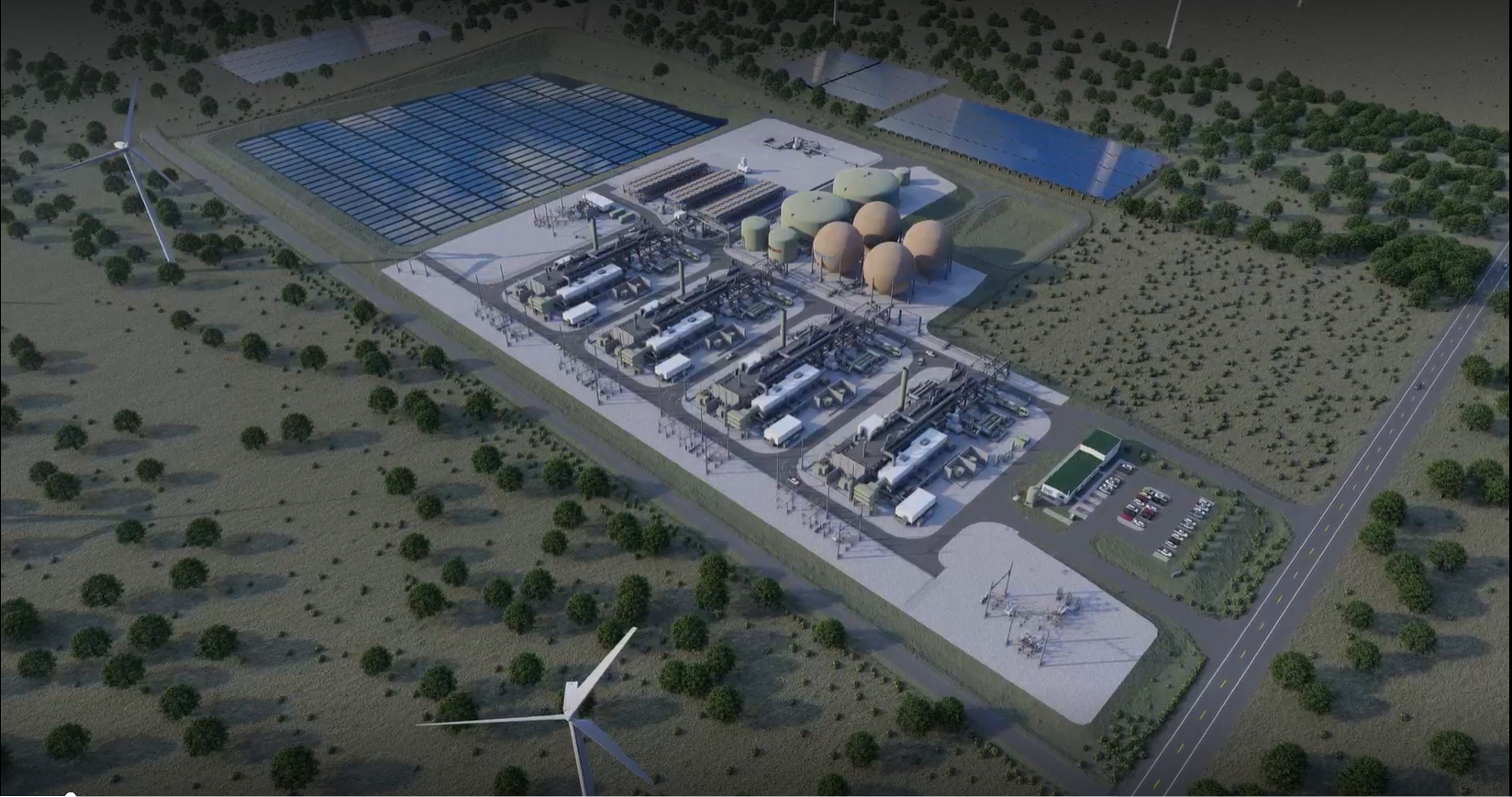 500 MW - A-CAES Generic Rendering