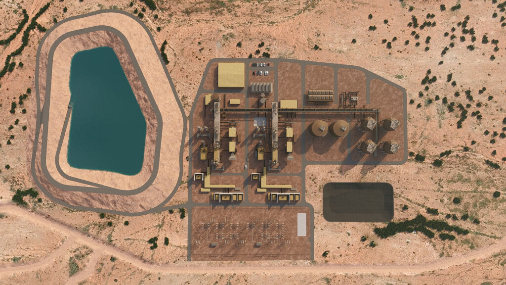 Silver City Energy Storage Centre from above
